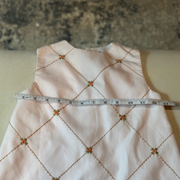 ATN TWIN MOMS! Kali Pink Kids Dress with Floral Accents - Picture 11 of 14